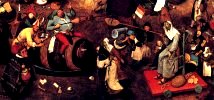 Le combat de Carnaval et de Carême - Pierre Bruegel